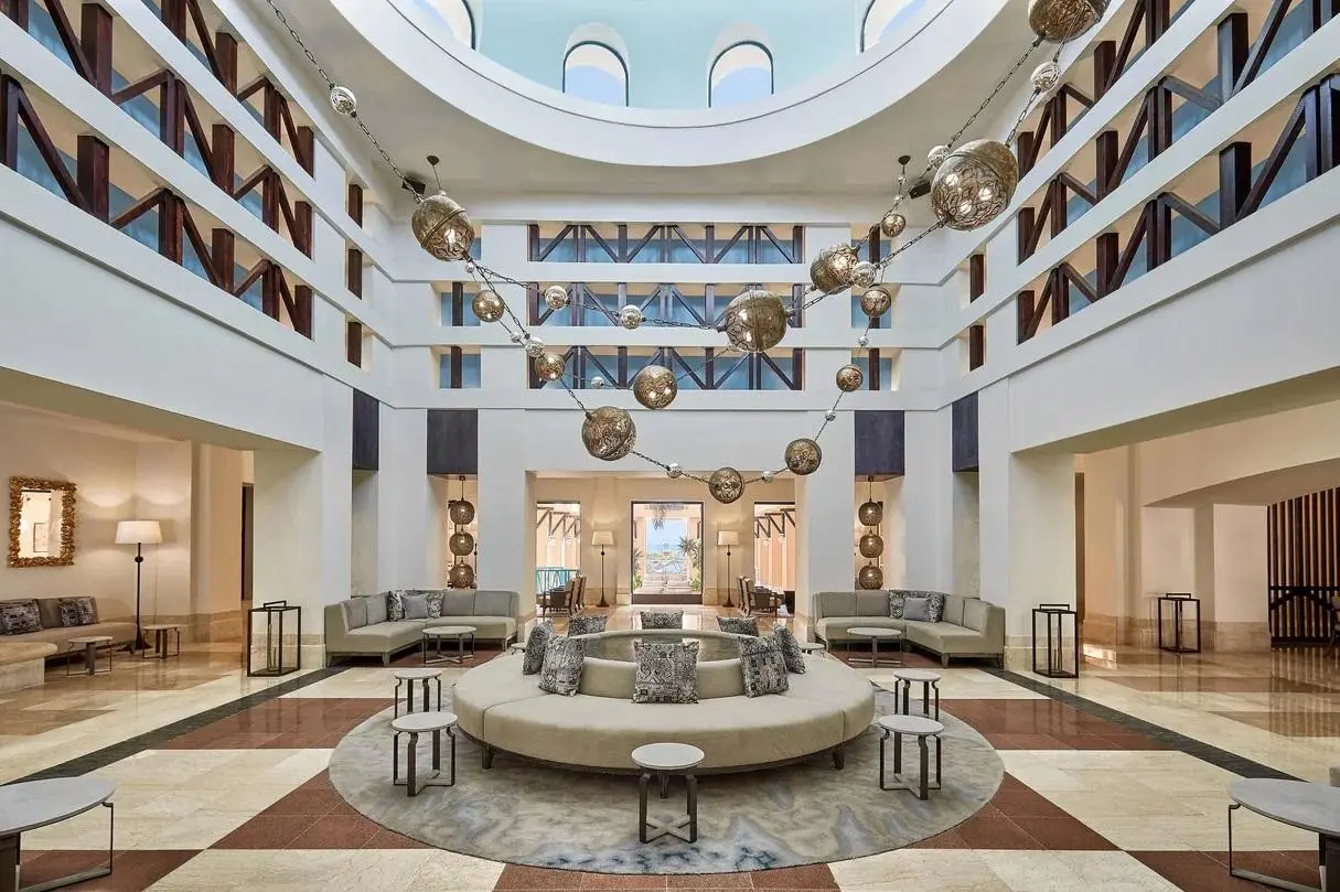 Lobby hotelu Marriott Hurghada