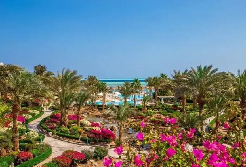 Widok z hotelu Movenpick Resort El Gouna