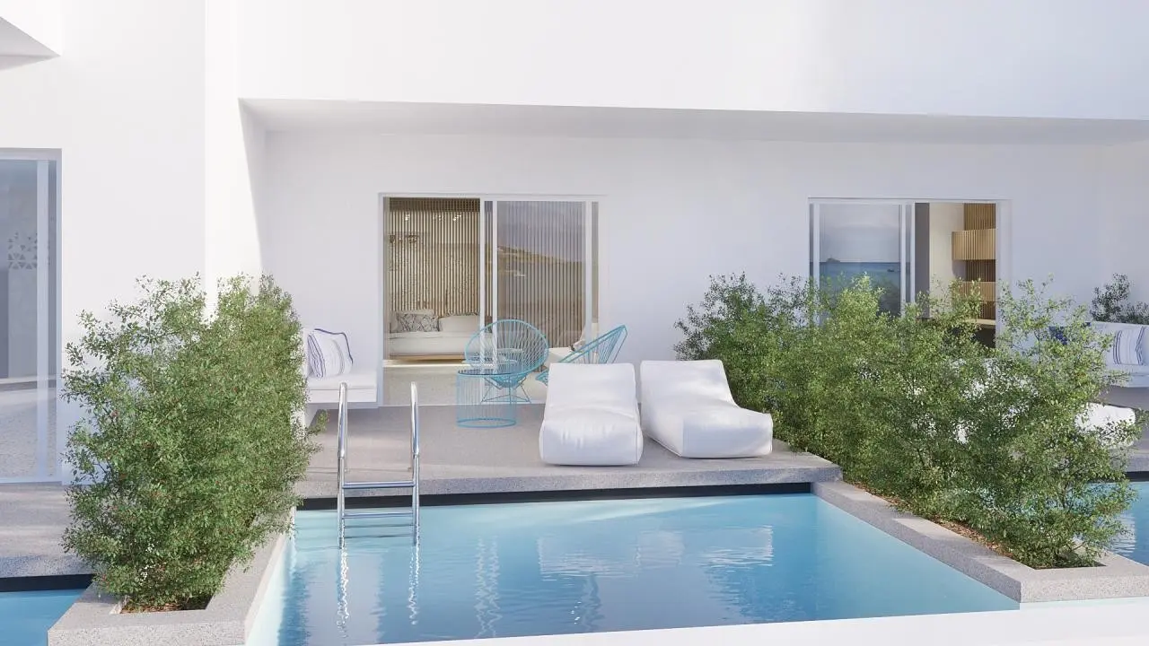 Mykonos Riviera Hotel and Spa — MYKONOS DOVE BEACHFRONT HOTEL