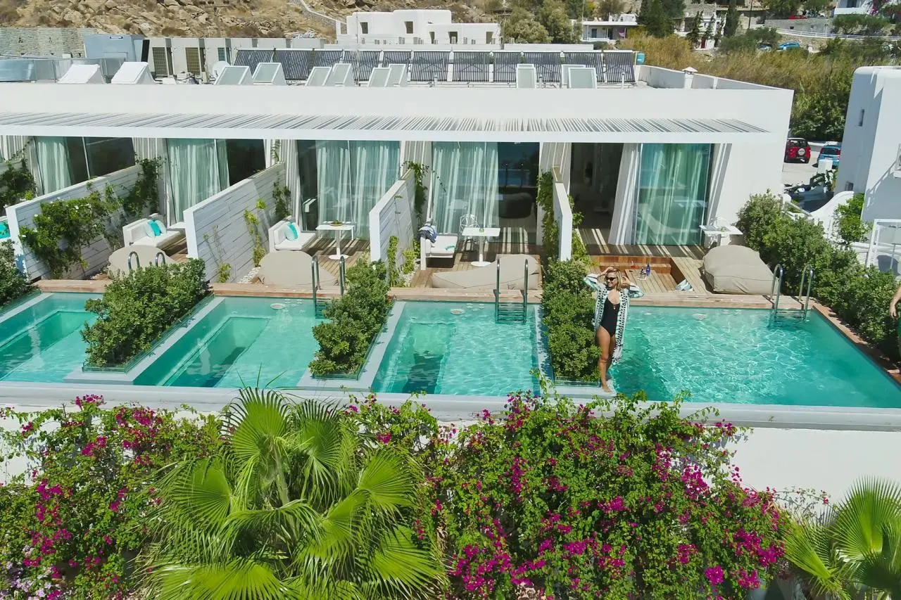 Mykonos Riviera Hotel and Spa — MYKONOS DOVE BEACHFRONT HOTEL