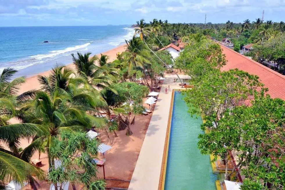 Basen w hotelu Pandanus Resort