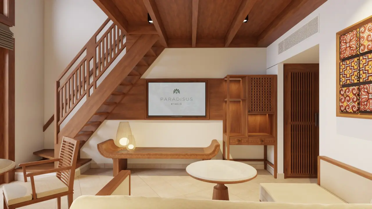 Lobby hotelu Paradisus By Melia Bali