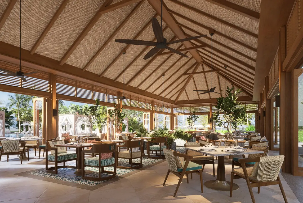 Restauracja i jedzenie w hotelu Paradisus By Melia Bali