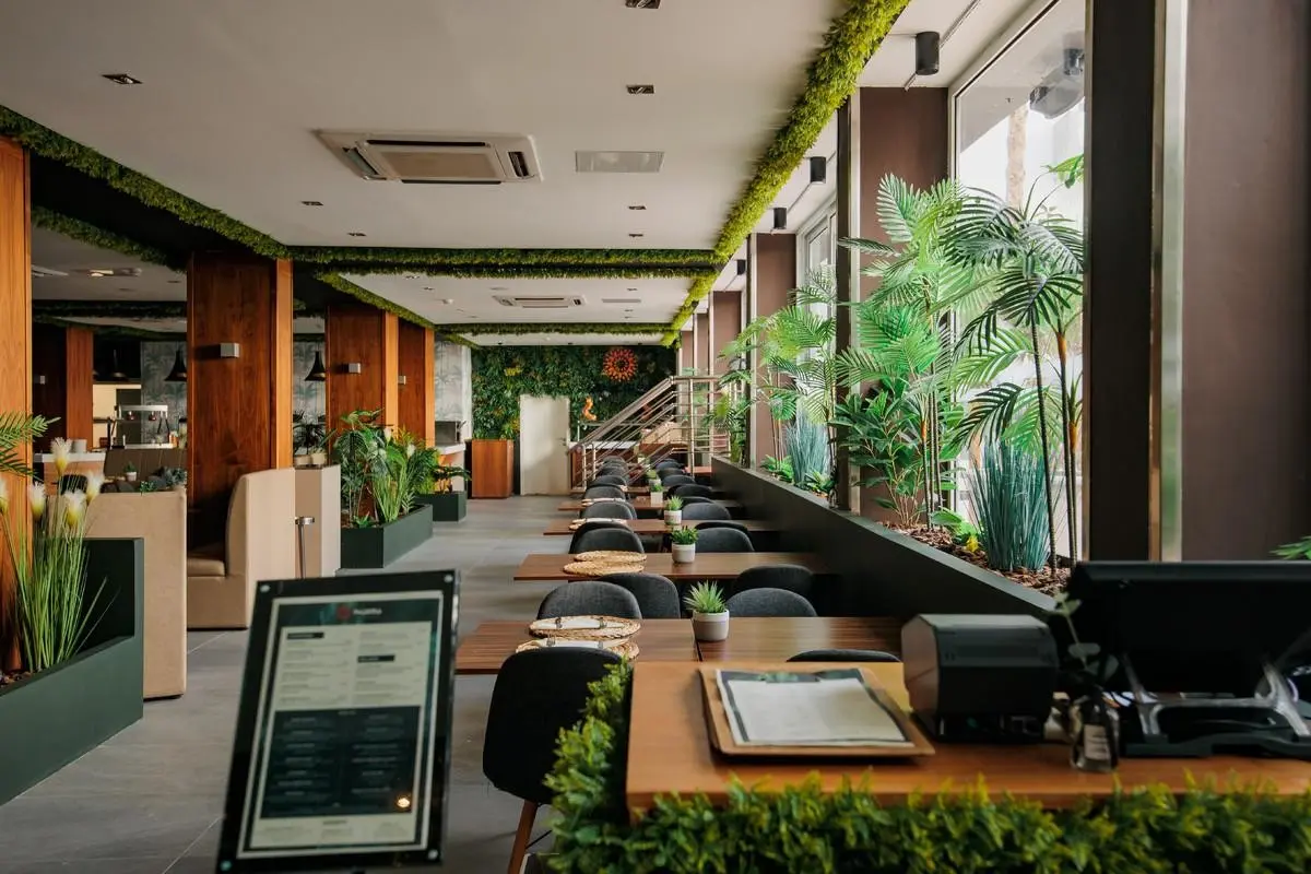 Lobby hotelu Pebbles Resort Hotel