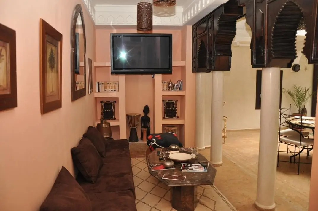 Lobby hotelu Riad Haraka