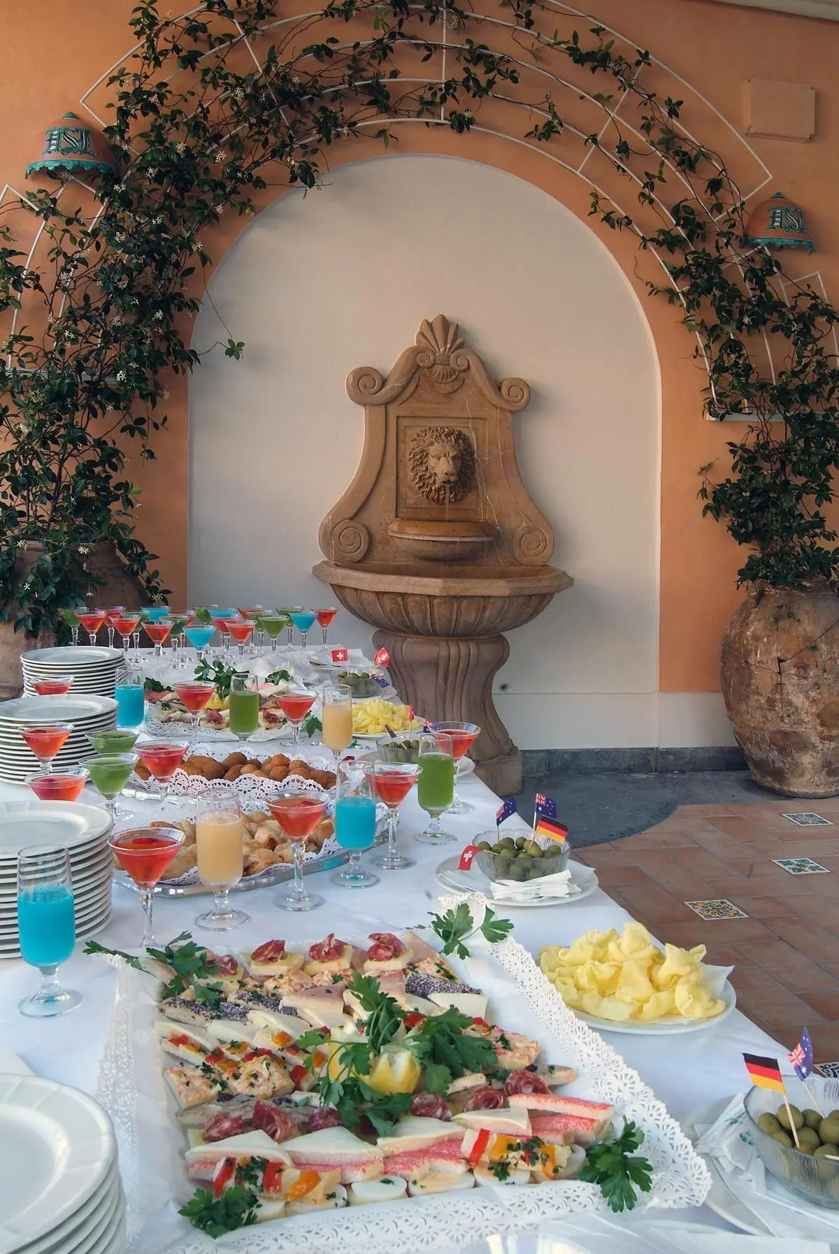 Restauracja i jedzenie w hotelu Santa Lucia - Minori