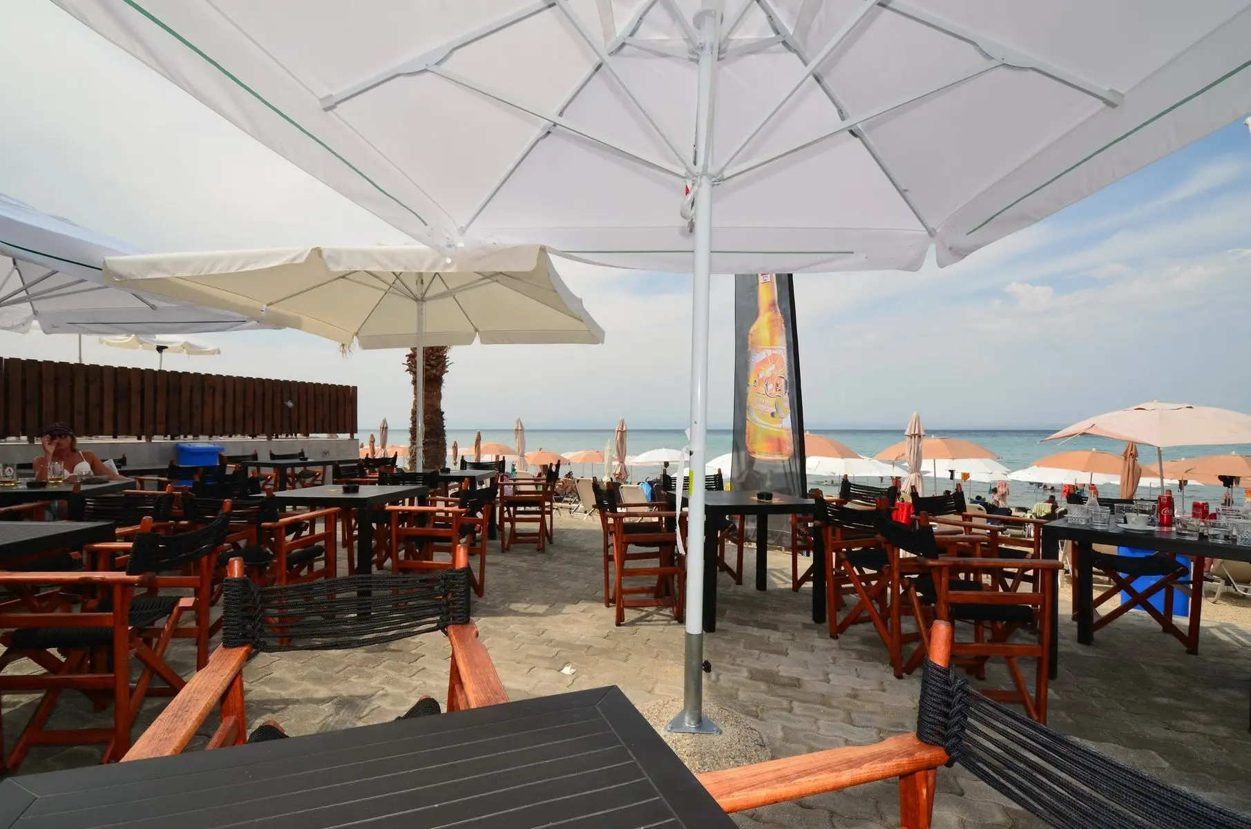 Plaża przy hotelu Sousouras Holiday Resort