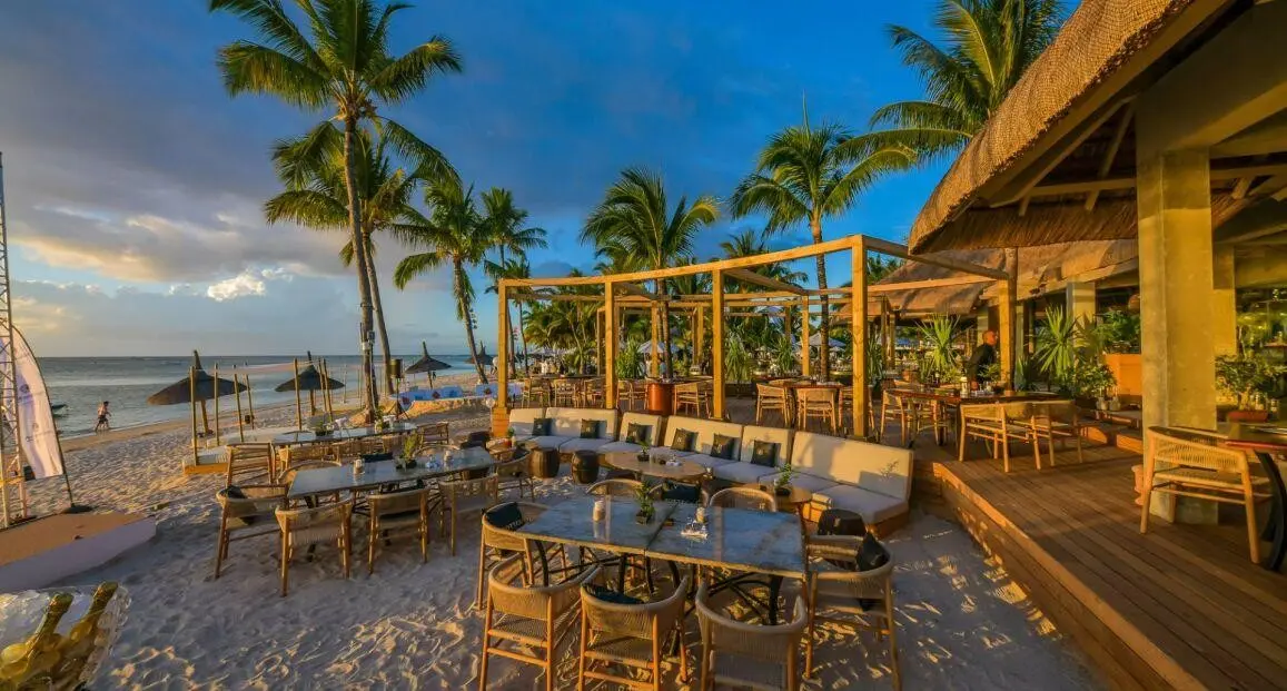 Plaża przy hotelu Sugar Beach A Sun Resort