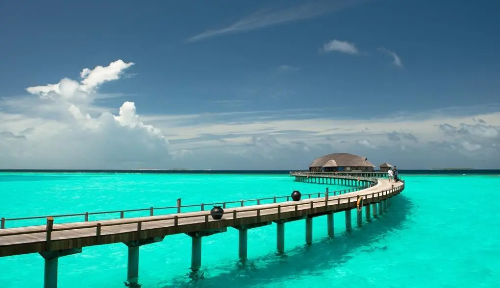Plaża przy hotelu Sun Siyam Iru Fushi Maldives