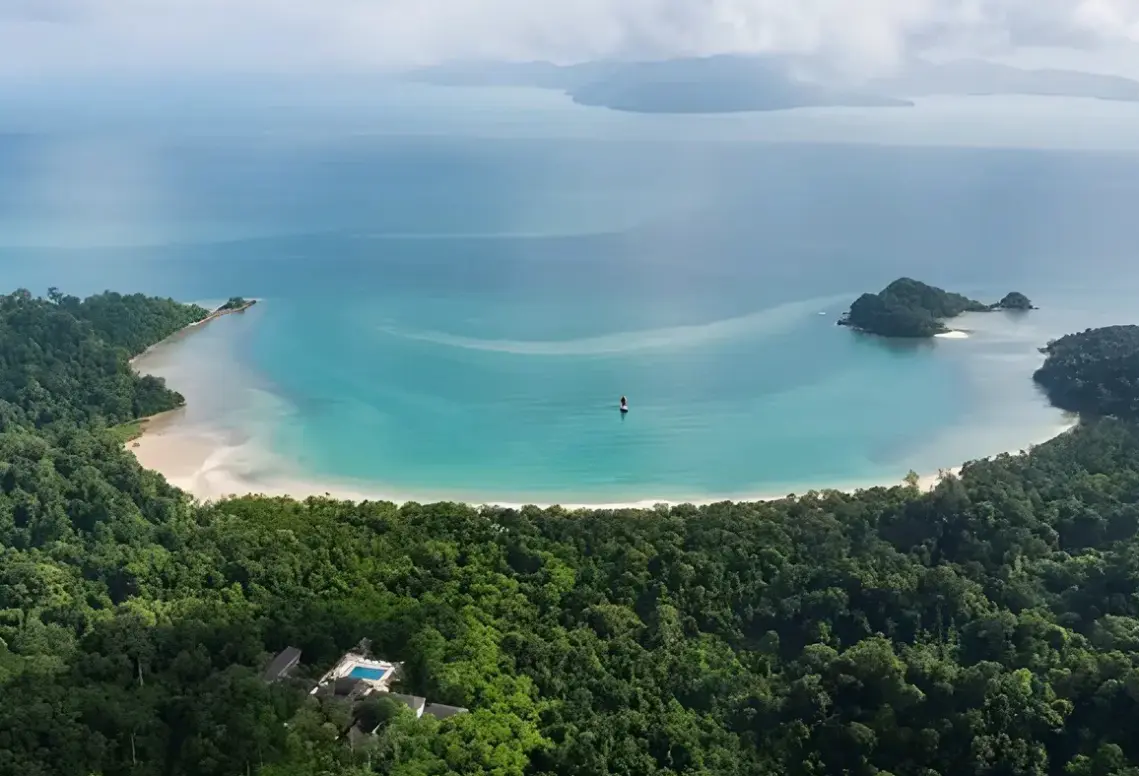 Plaża przy hotelu The Datai Langkawi