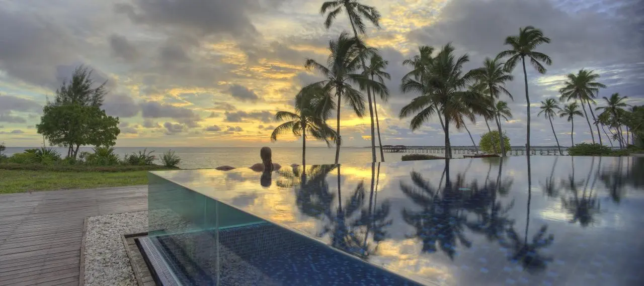 Basen w hotelu The Residence Zanzibar