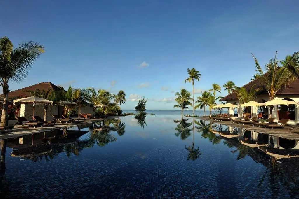 Basen w hotelu The Residence Zanzibar