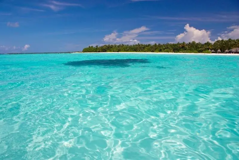 Plaża przy hotelu Villa Park [ex. Sun Island]