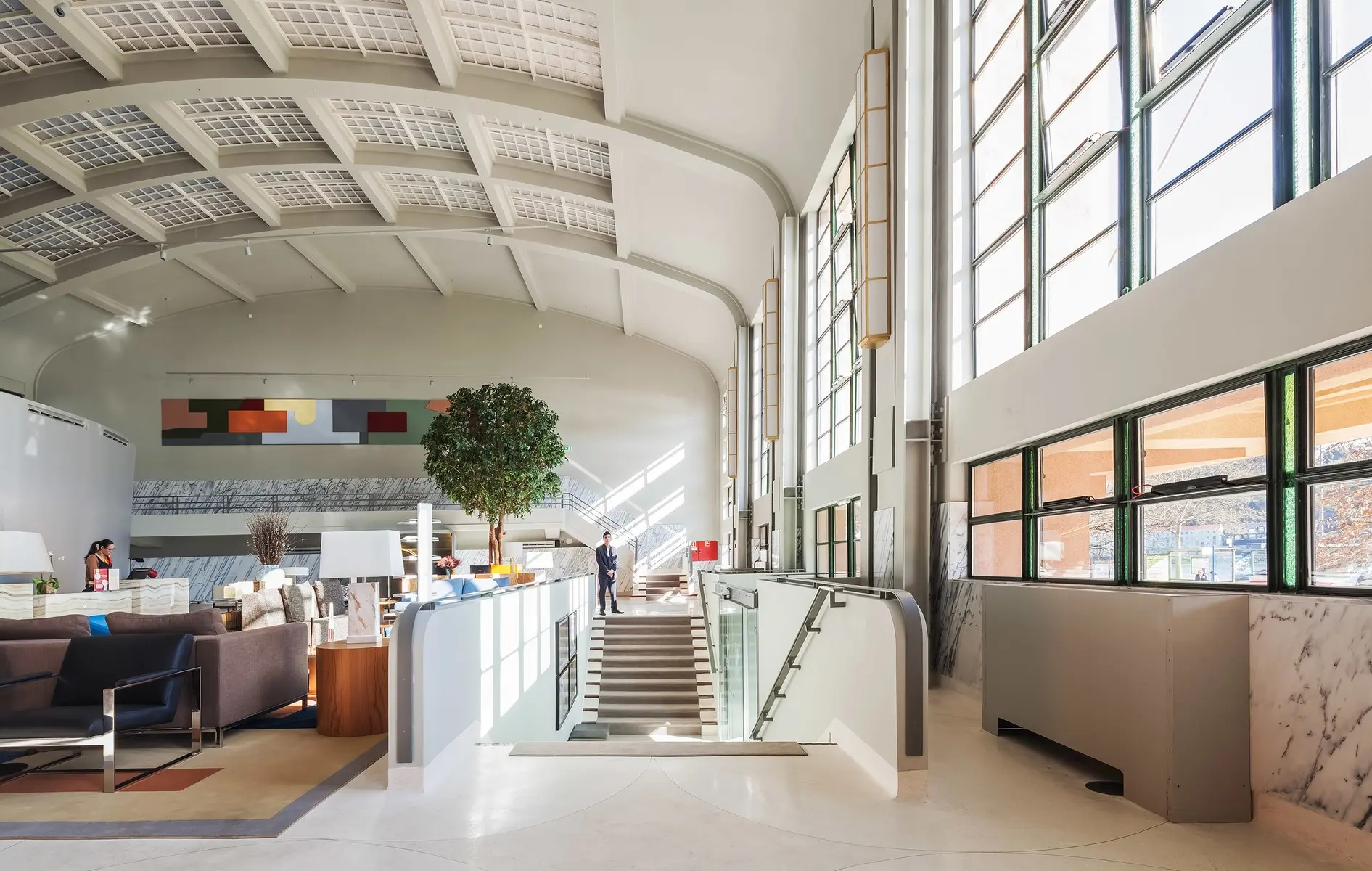 Lobby hotelu Vincci Porto