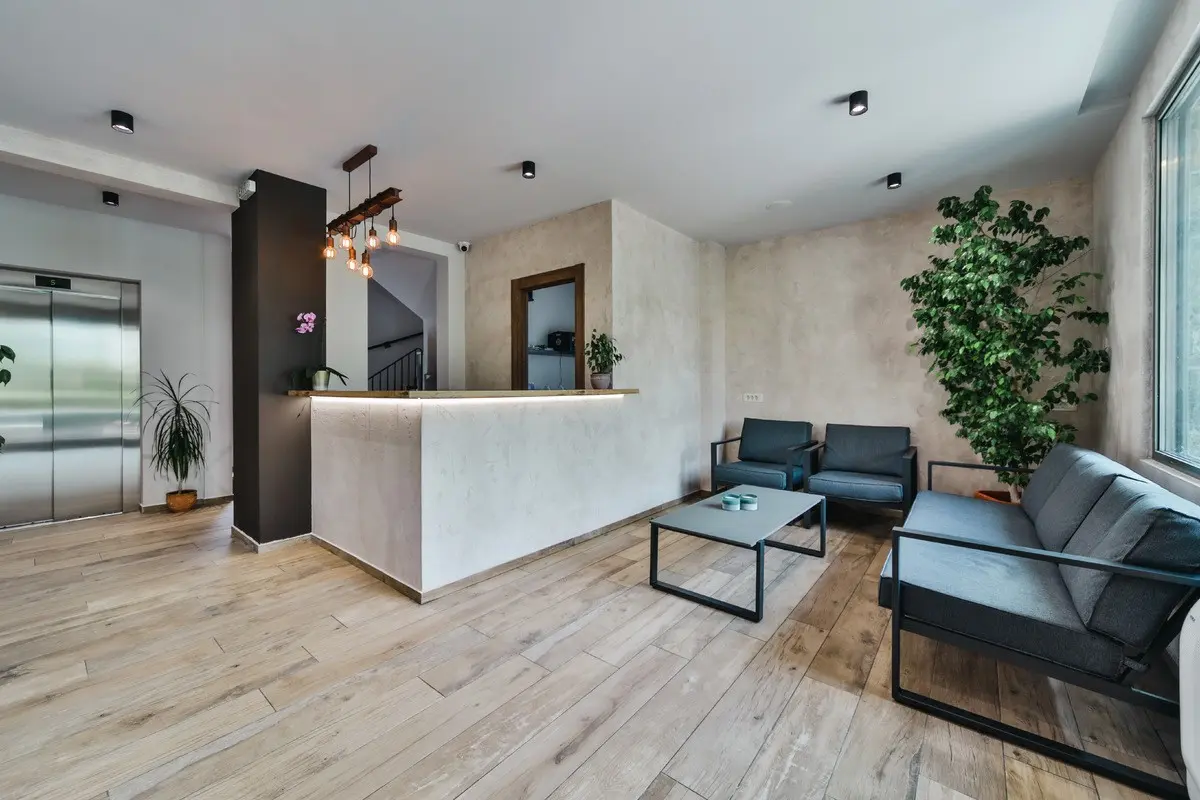 Lobby hotelu Vladimir