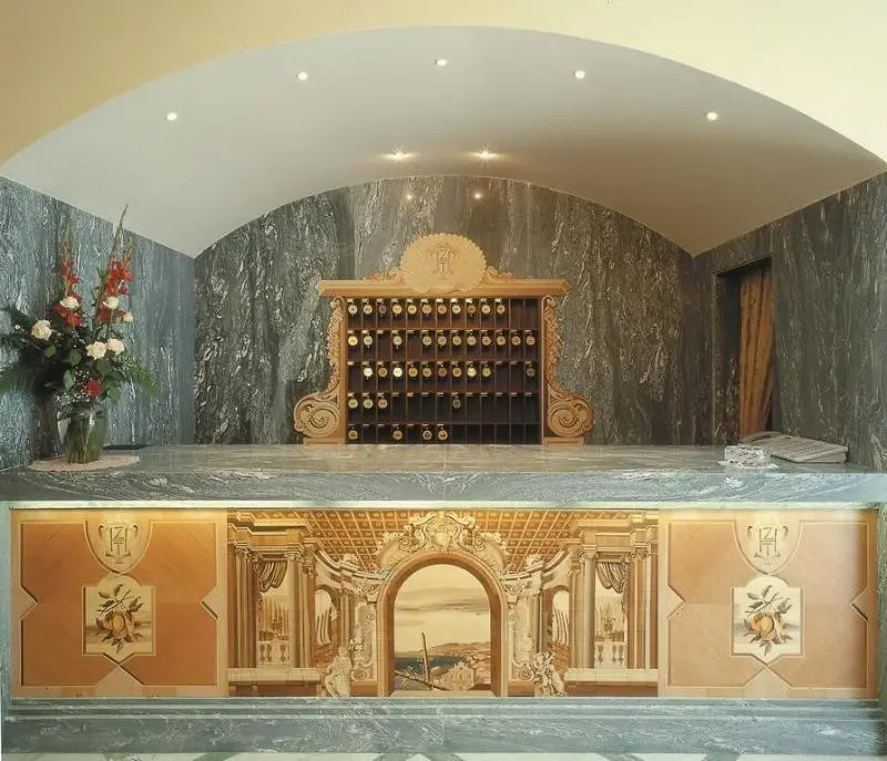 Lobby hotelu Zi’Teresa