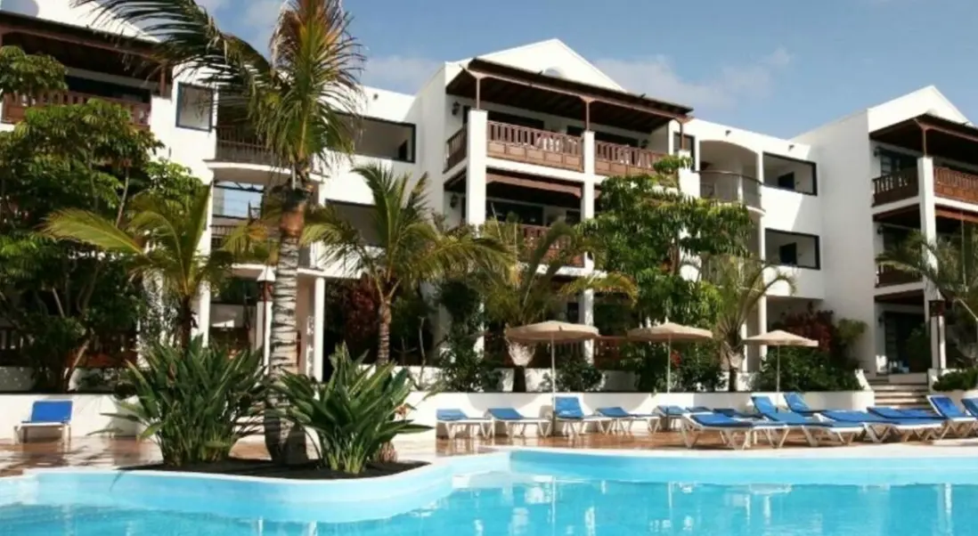 Basen w hotelu Aparthotel Mansion Nazaret