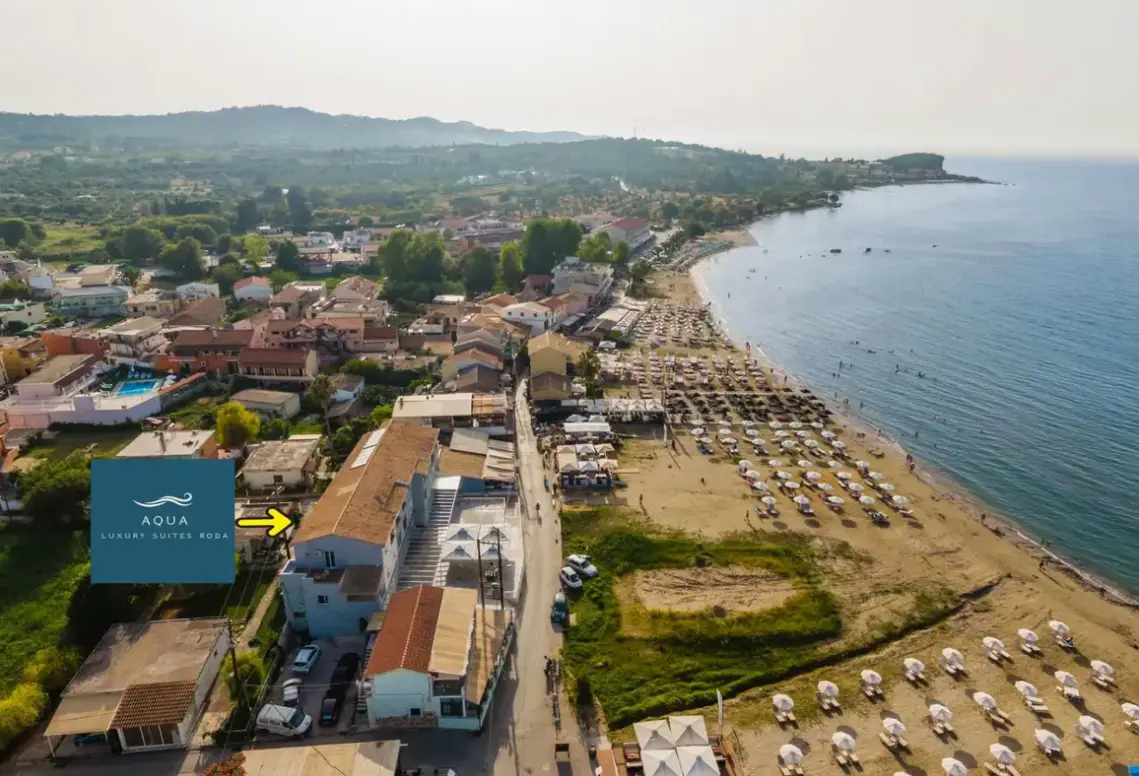 Plaża przy hotelu Aqua Luxury Suites