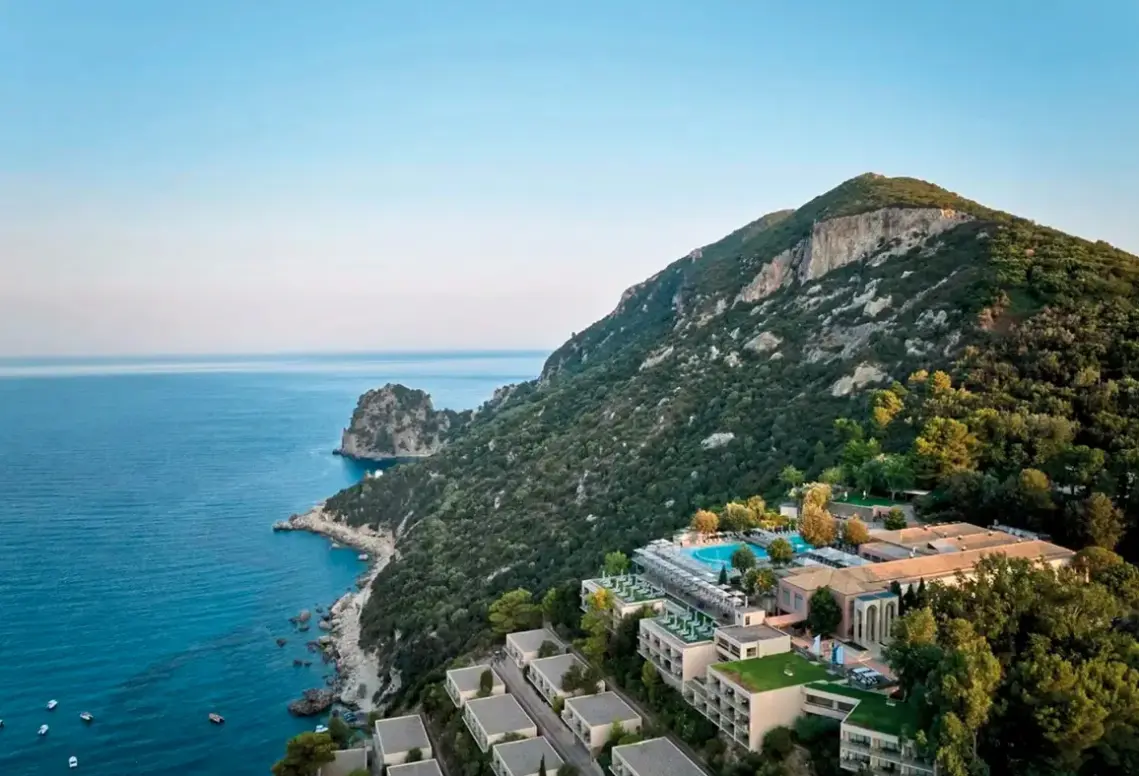 Widok z hotelu Atlantica Grand Mediterraneo Resort