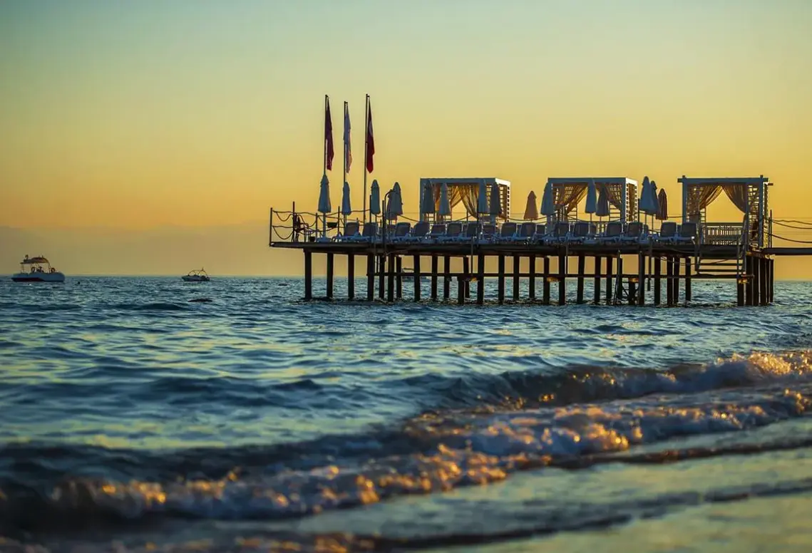 Plaża przy hotelu Belek Beach Resort
