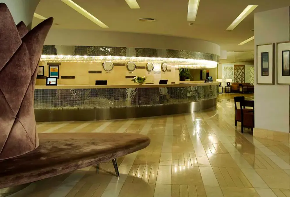 Lobby hotelu Blue Waters Club