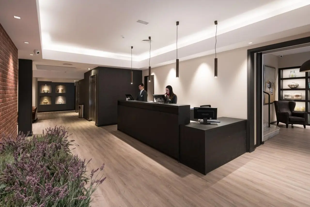 Lobby hotelu Catalonia Born