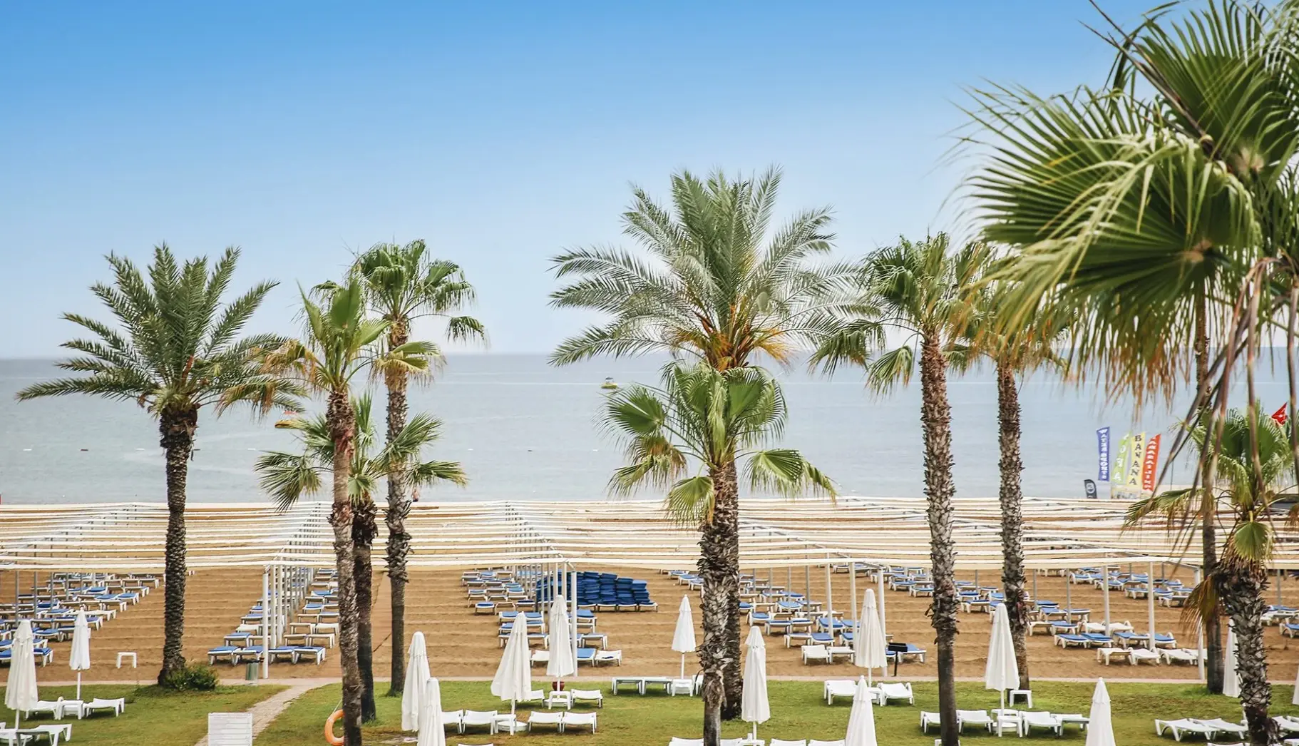 Plaża przy hotelu Cesars Side