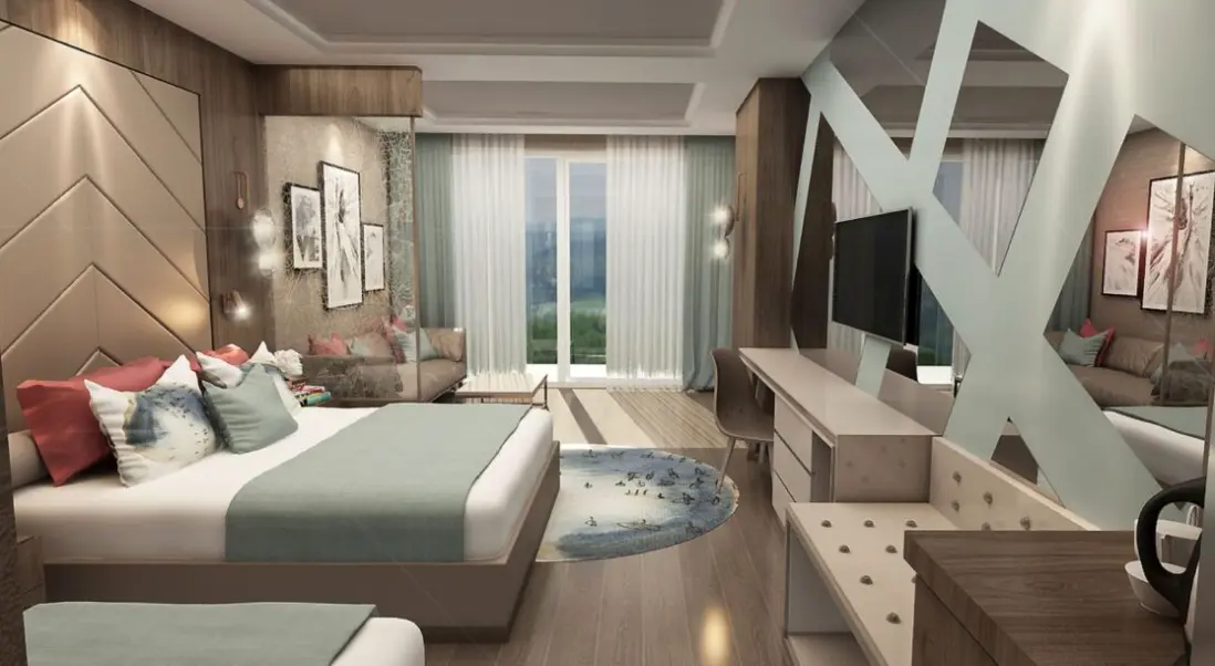 Pokój w hotelu Delphin Be Resort Lara