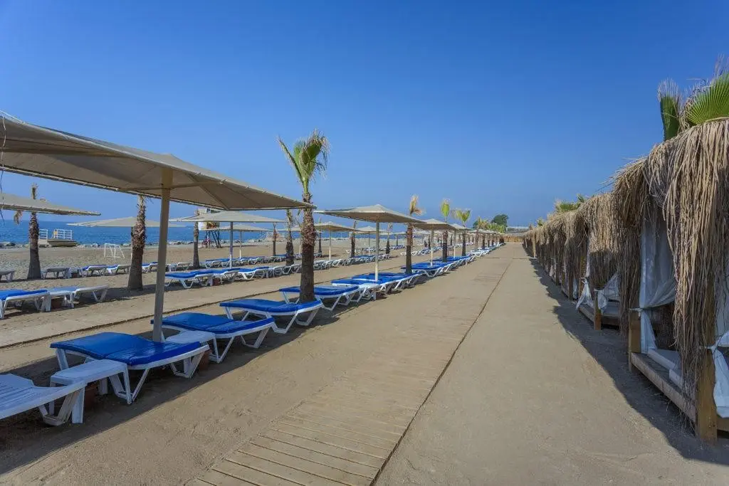 Plaża przy hotelu Eftalia Blue