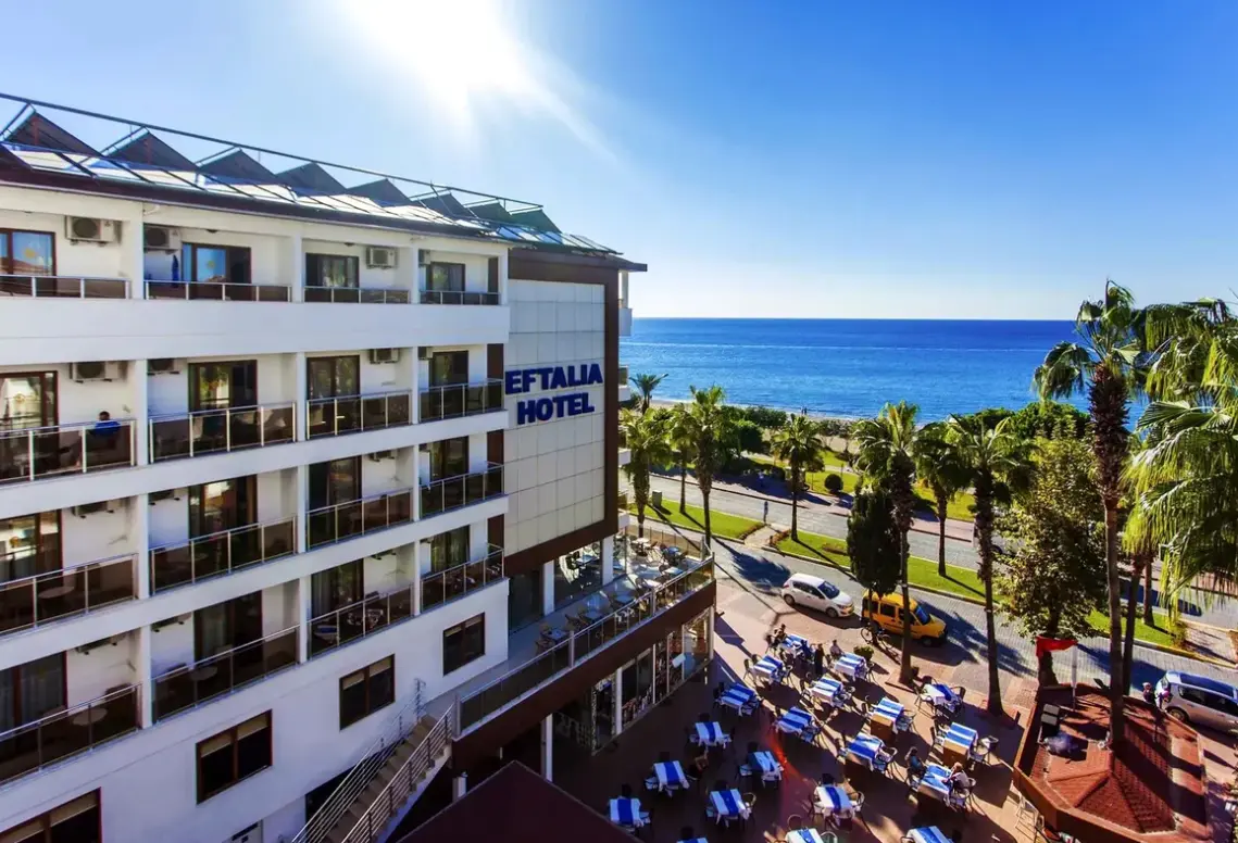 Plaża przy hotelu Eftalia Downtown Hotel