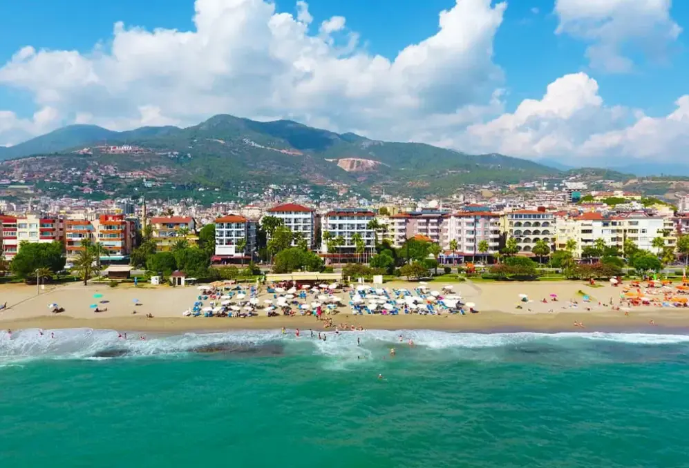 Plaża przy hotelu Eftalia Downtown Hotel
