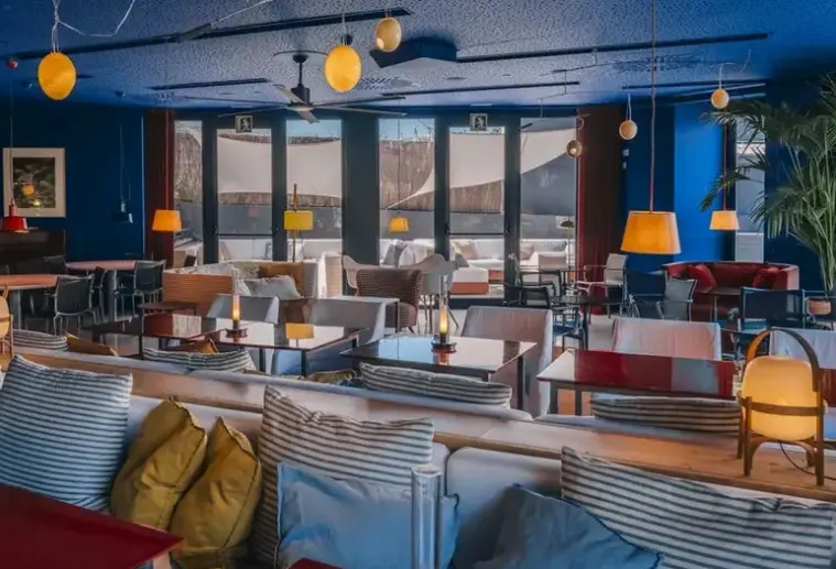 Lobby hotelu El Sant Cugat