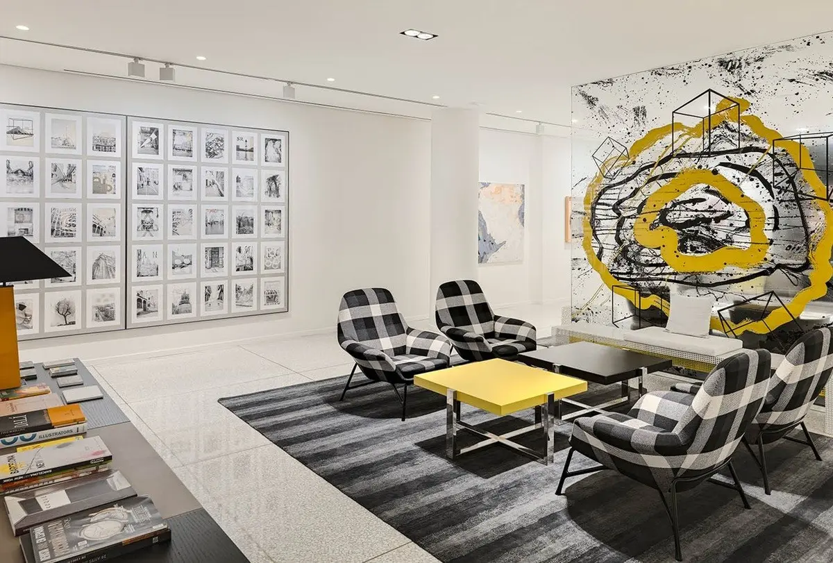 Lobby hotelu H10 Art Gallery