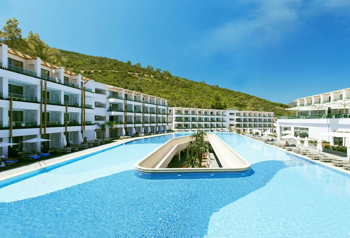 Basen w hotelu Hyde Bodrum