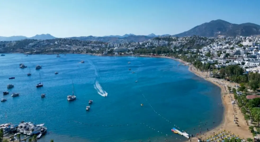 Widok z hotelu Jasmin Beach Hotel