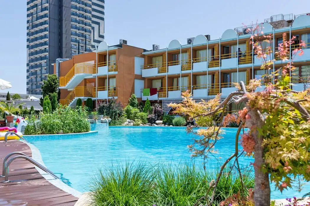 Basen w hotelu Nessebar Beach