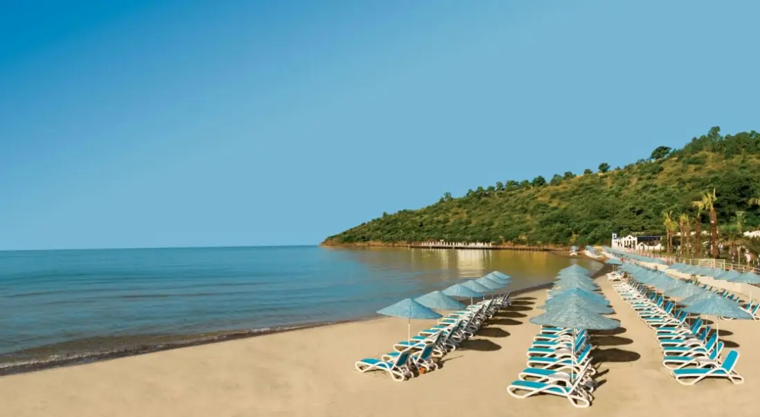 Plaża przy hotelu Paloma Pasha