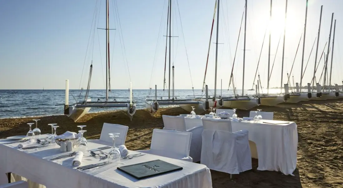 Plaża przy hotelu Robinson Pamfilya