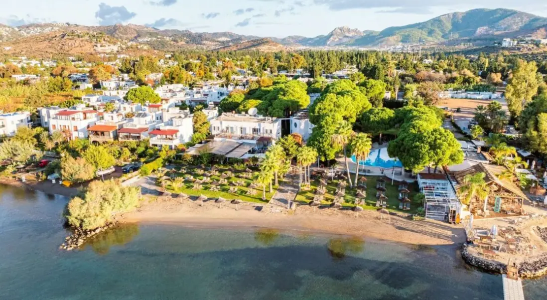 Plaża przy hotelu Sea Side Beach Club