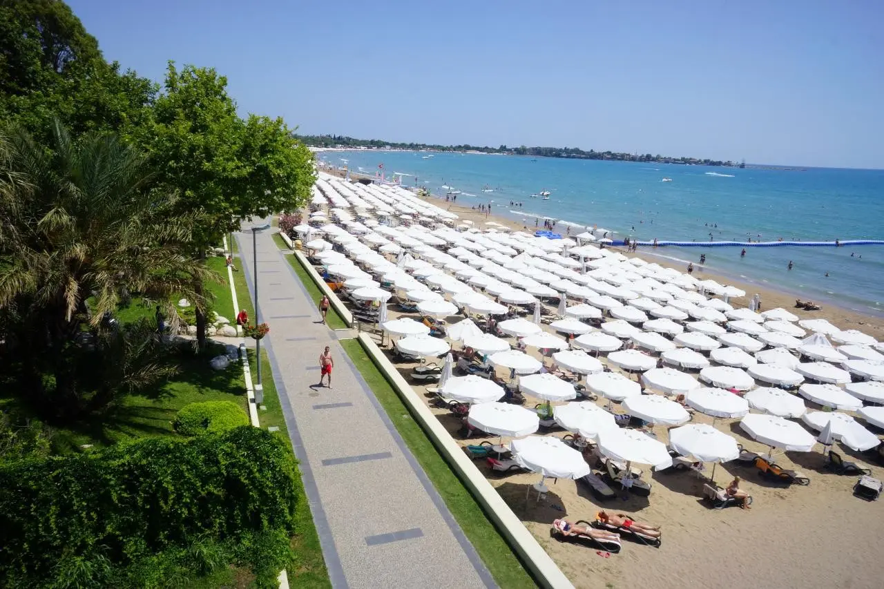Plaża przy hotelu Side Star Elegance