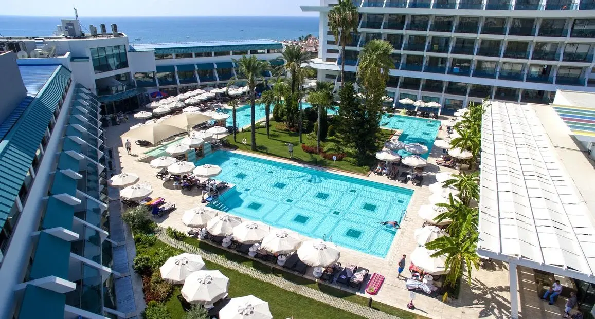 Basen w hotelu Side Star Elegance