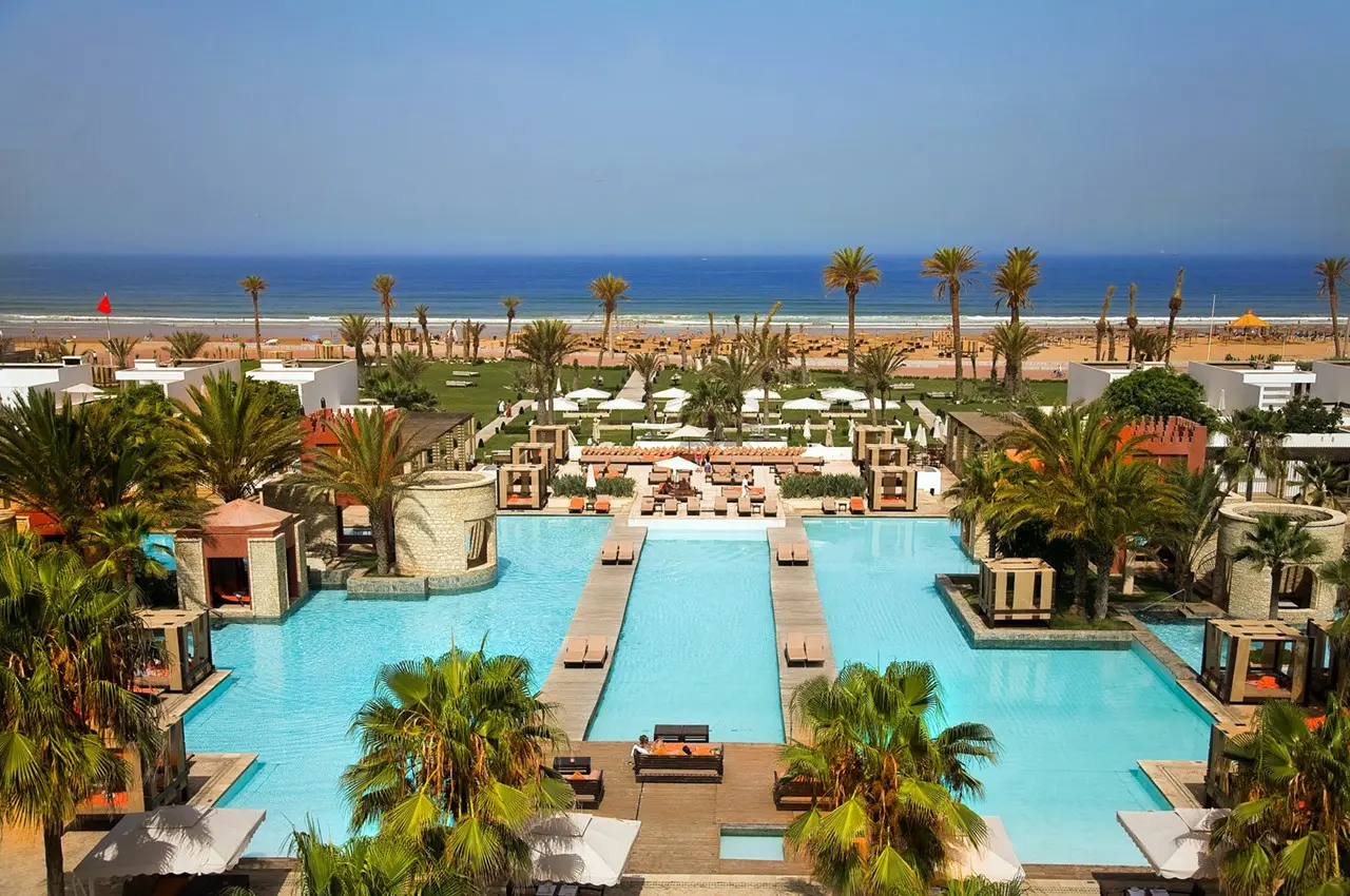 Basen w hotelu Sofitel Agadir Royal Bay Resort