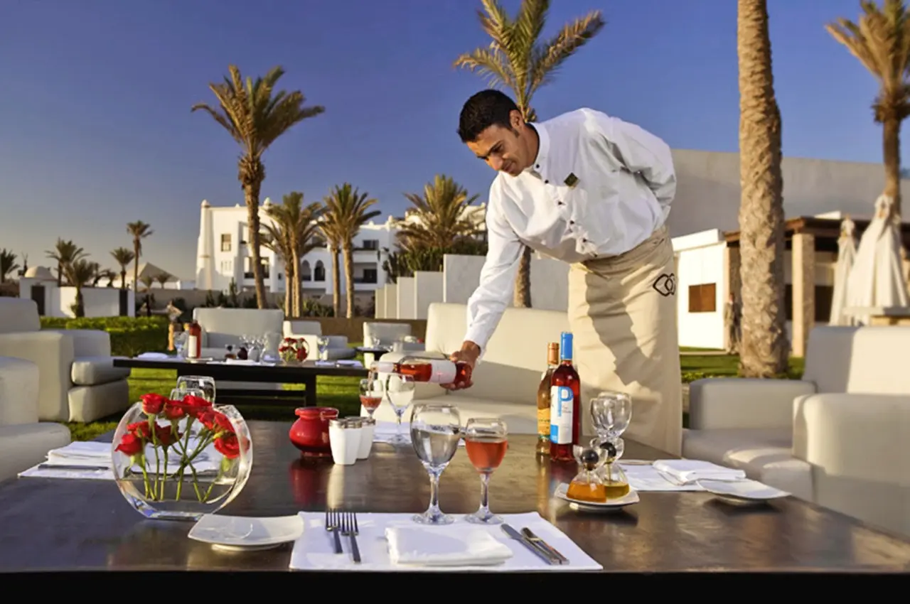 Restauracja i jedzenie w hotelu Sofitel Agadir Royal Bay Resort