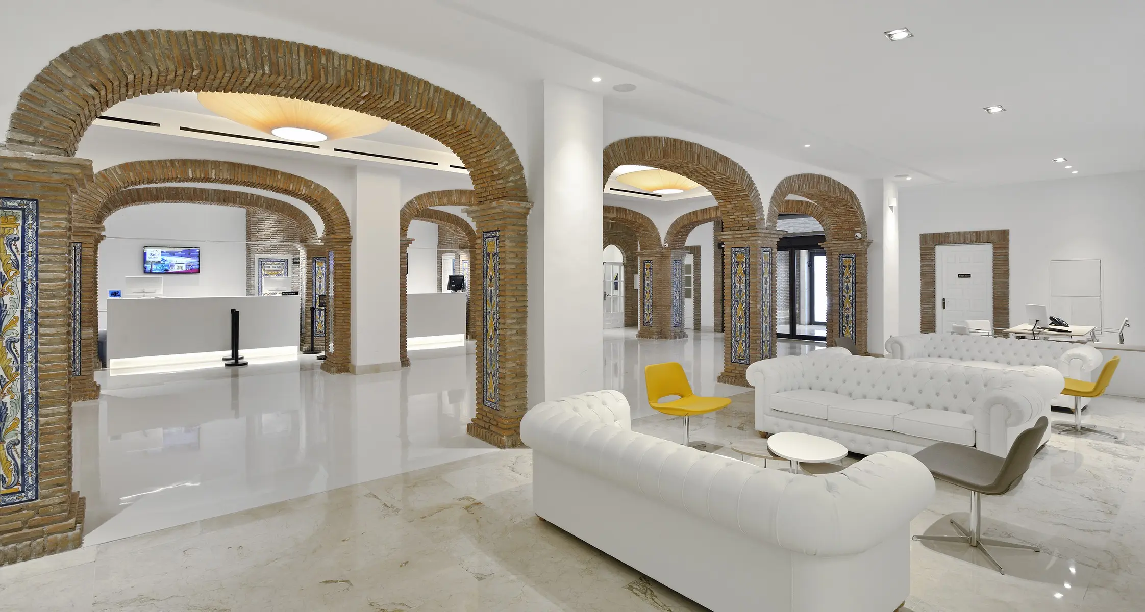 Lobby hotelu Sol Torremolinos / Benalmadena Don Pablo