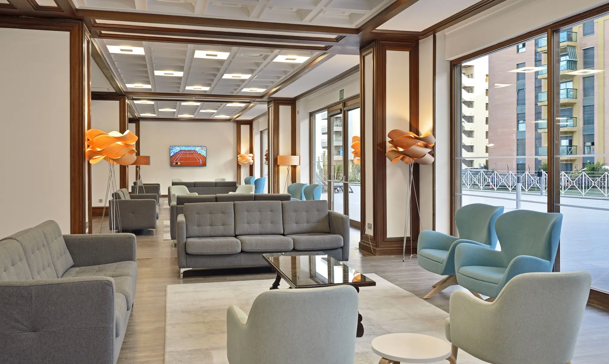 Lobby hotelu Sol Torremolinos / Benalmadena Don Pablo