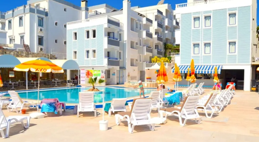 Basen w hotelu Sunpoint Hotel Bodrum