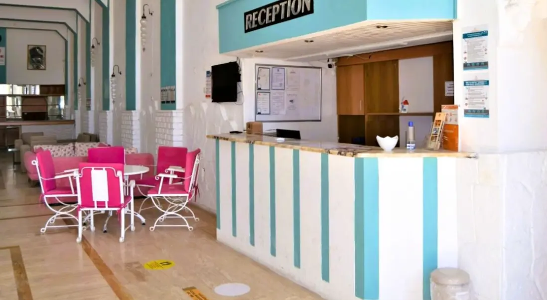 Lobby hotelu Sunpoint Hotel Bodrum