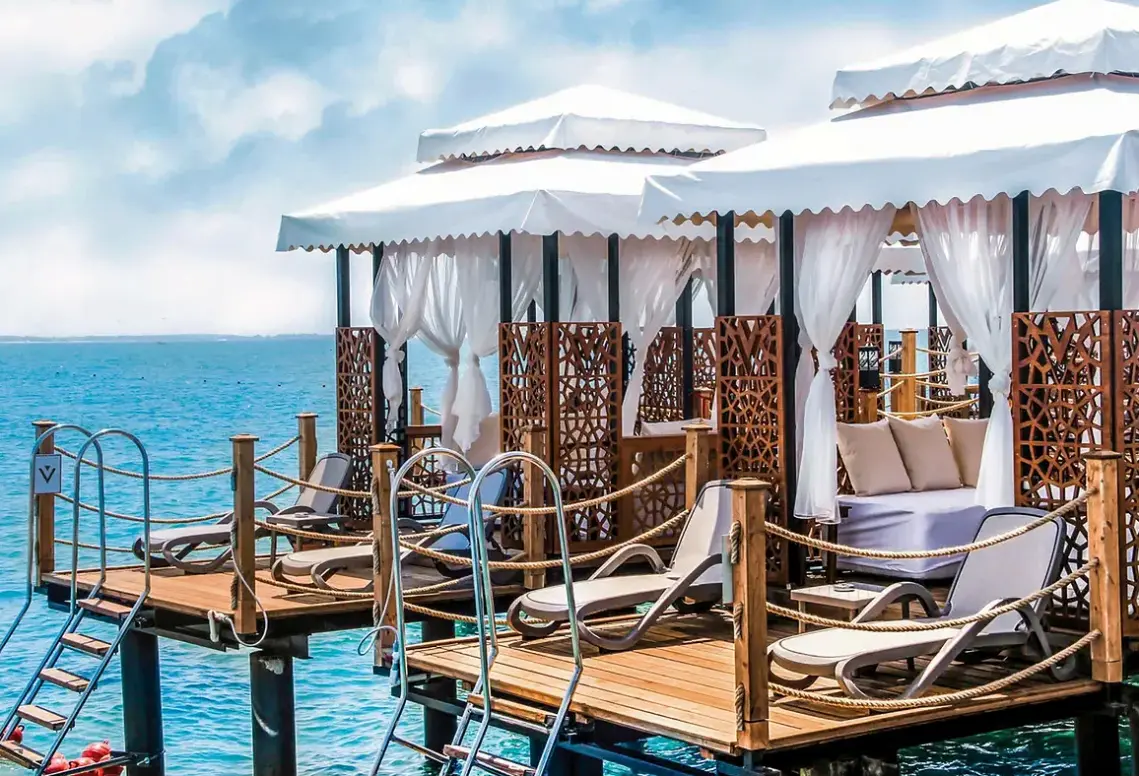 Plaża przy hotelu Vonresort Elite