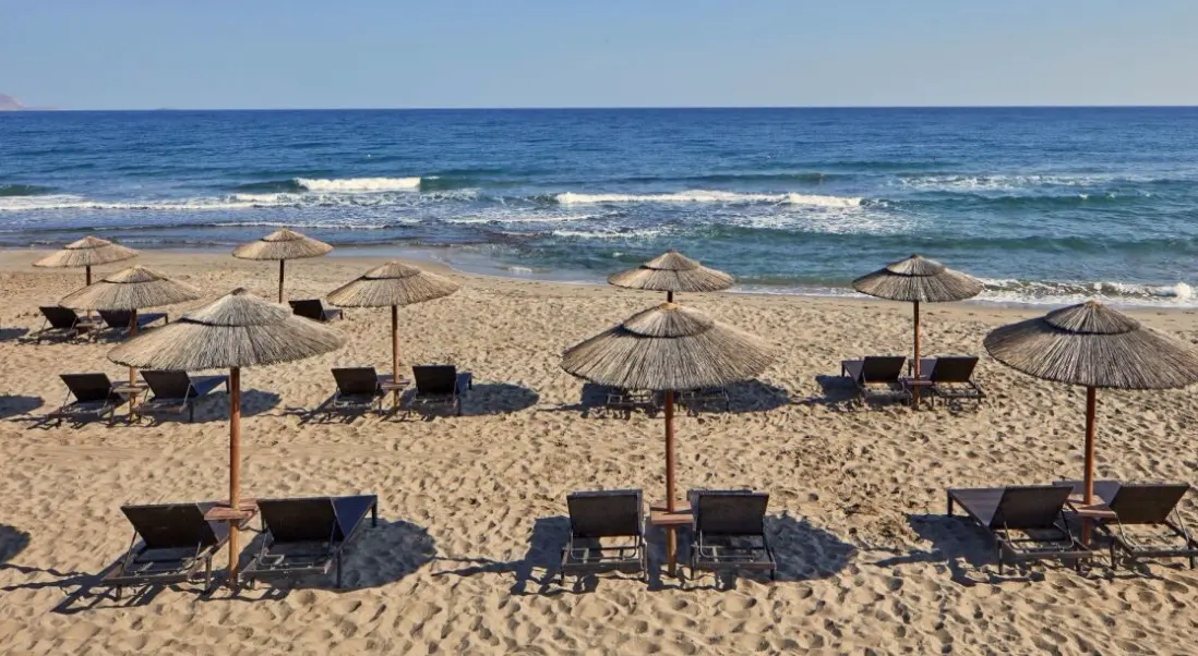 Plaża przy hotelu Atlantica Caldera Palace