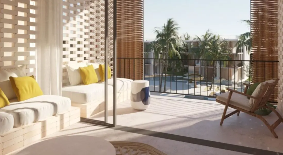 Widok z hotelu Bonito Ibiza by O Beach